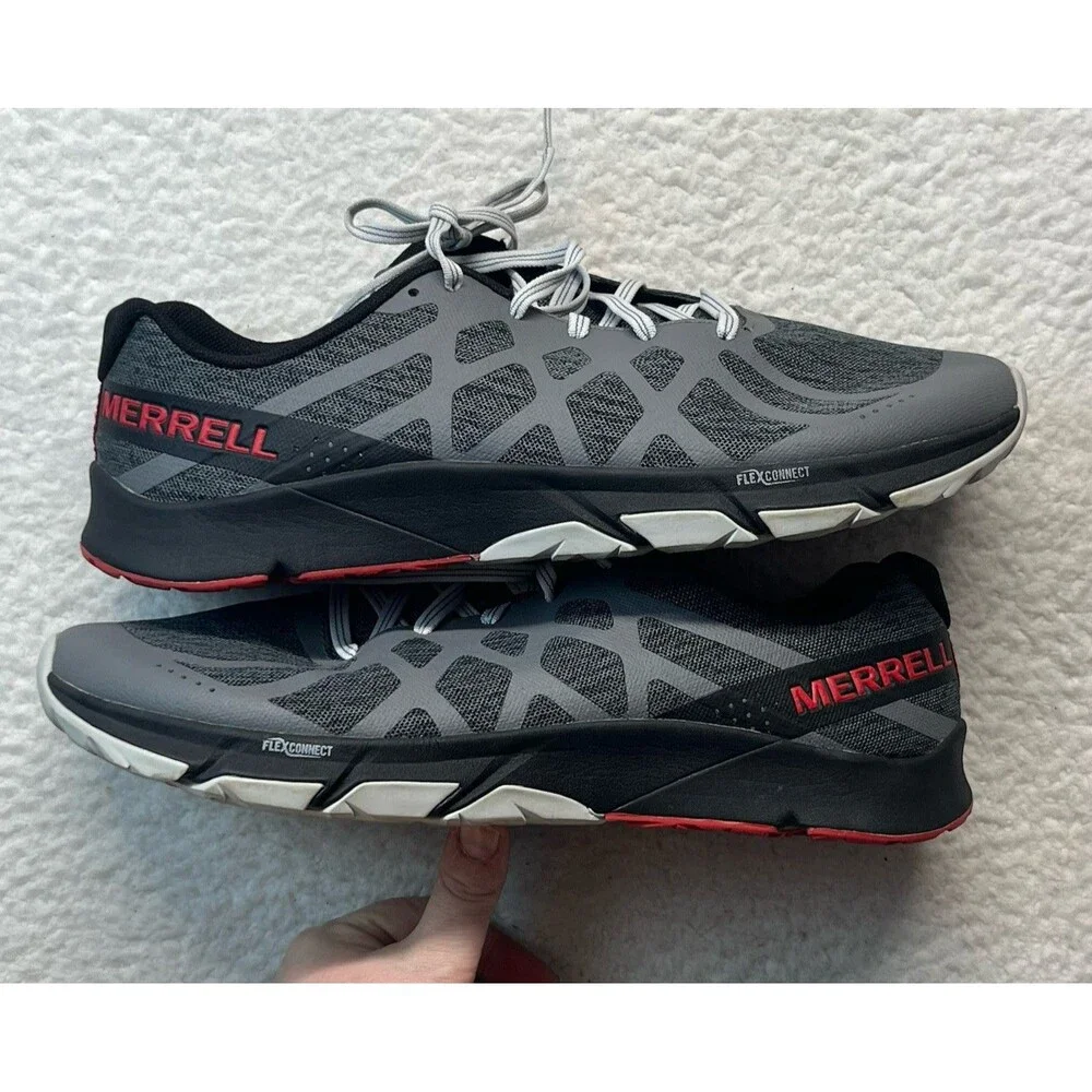 Merrell Shoes Mens 10.5 Castlerock Bare Access Flex 2 Trail Running J48873